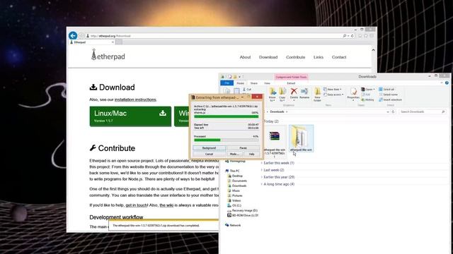 Etherpad download/setup/install смотреть онлайн