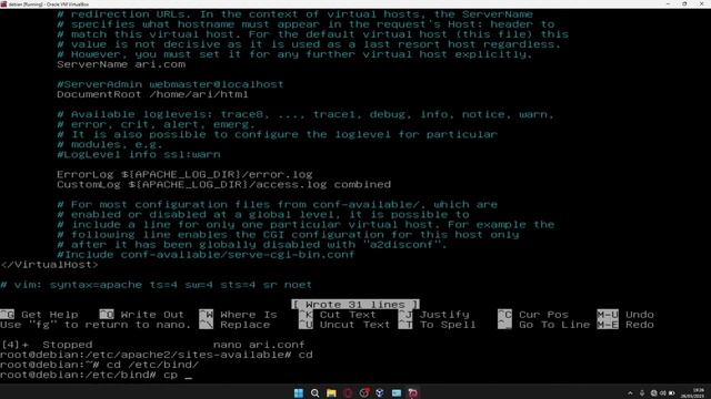 Tutorial membuat web server di virtual box menggunakan Debian Linux смотреть онлайн