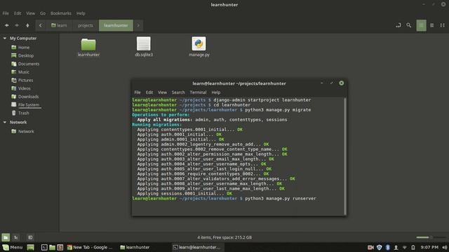 install django project on linux смотреть онлайн