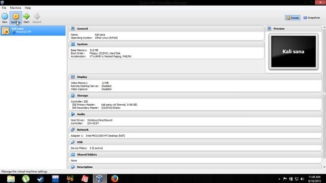 install kali linux on VirtualBox смотреть онлайн