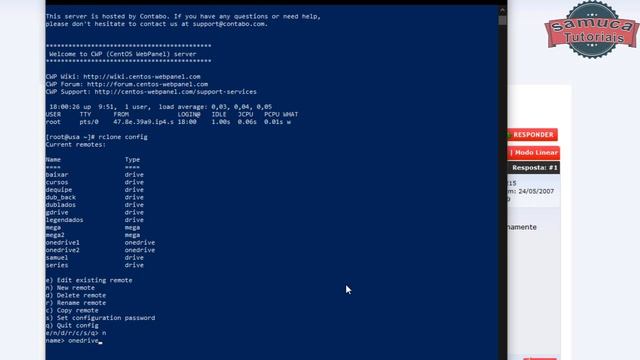 Aprenda Como utilizar o Onedrive ou Onedrive Business com o Rclone. смотреть онлайн