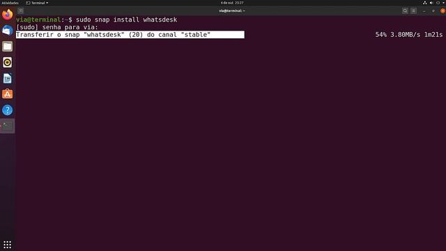 COMO INSTALAR WHATSAPP NO UBUNTU | Via Terminal смотреть онлайн