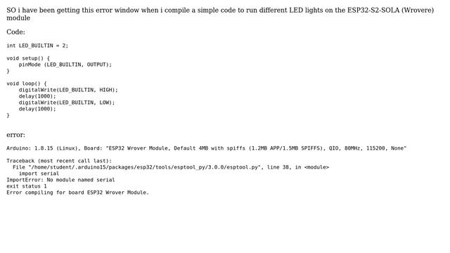 Arduino: Error compiling ESP32 Wrover Module in Linux Virtual Machine (2 Solutions!!) смотреть онлайн