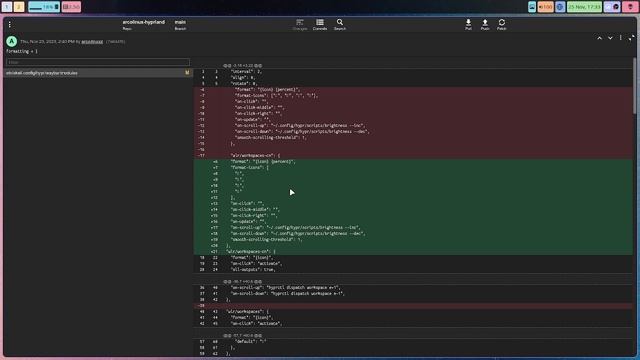 ArcoLinux : 3686 Hyprland - added a font - nerd-fonts-source-code-pro for waybar - weather module смотреть онлайн