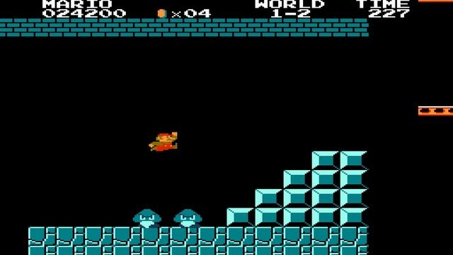 Super Mario Bros NES Emulator on Linux смотреть онлайн