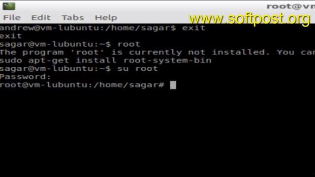 How to become root in Bash смотреть онлайн
