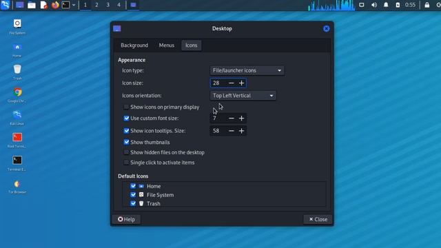 How to change wallpaper on kali linux || How to change background on kali linux смотреть онлайн