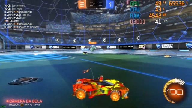 Rocket League: RYZEN 3 3200G(VEGA 8) 1x8GB RAM - Gameplay Benchmark смотреть онлайн