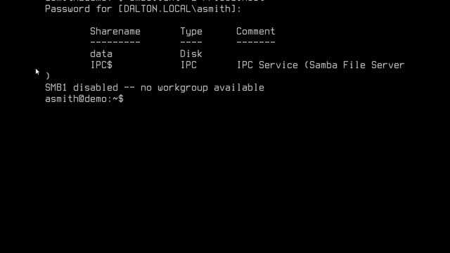 Connecting to an SMB share from an Ubuntu Server смотреть онлайн