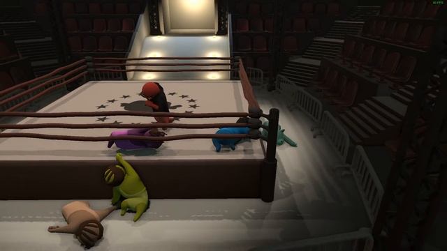 Gang Beasts - Linux Gameplay смотреть онлайн