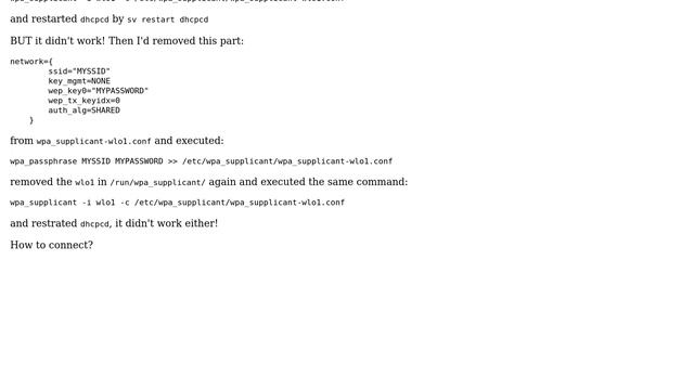 Unix & Linux: How to connect with wifi during void linux installation? смотреть онлайн