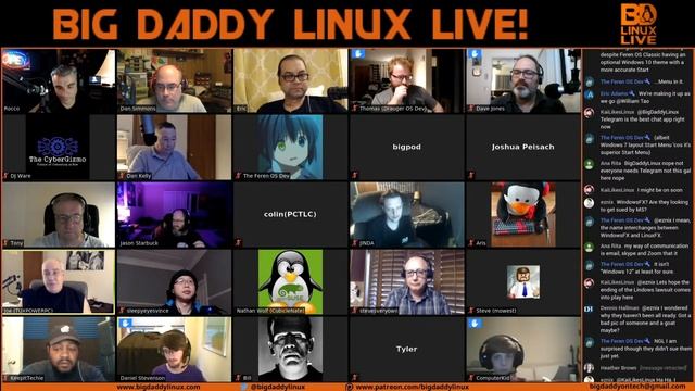 Big Daddy Linux Live! 07-25-20 (8pm EDT) смотреть онлайн