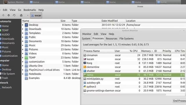 Nemo 1.1.2 Memory usage смотреть онлайн