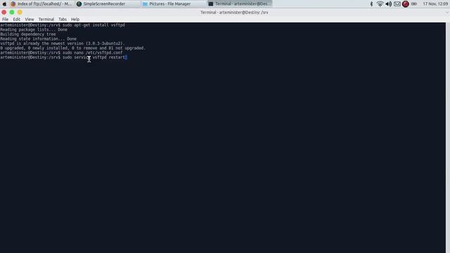 Cara Install dan Konfigurasi FTP Server di Ubuntu dengan menggunakan Aplikasi VSFTPD смотреть онлайн