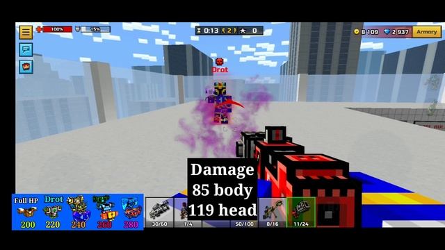 Event Set Weapons - Pixel Gun 3D смотреть онлайн