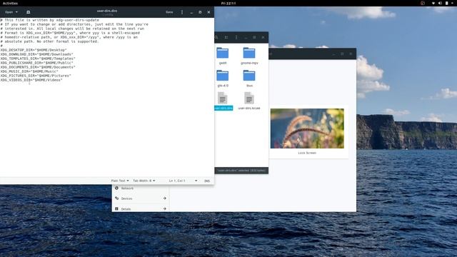 Custom Wallpaper Selection Gnome Desktop смотреть онлайн