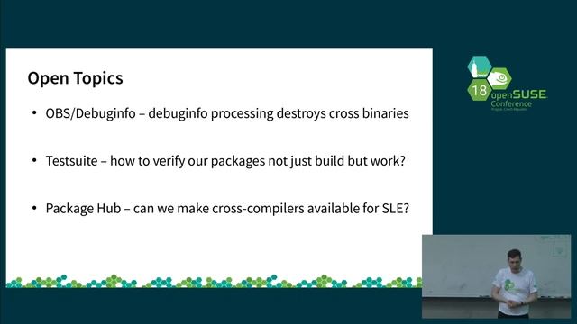 openSUSE Conference 2018 - Cross-compilers for lizards, two years later смотреть онлайн