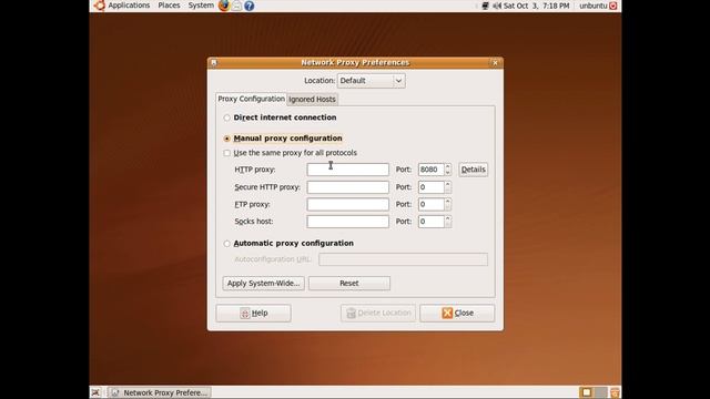 Ubuntu 9.04 instellen network proxy settings смотреть онлайн