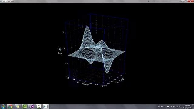 3D shared surface plot in C/C++ and OpenGl смотреть онлайн