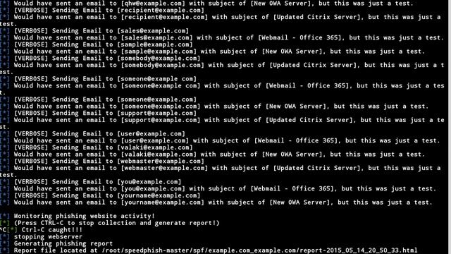 SpeedPhishing Framework - SPF смотреть онлайн