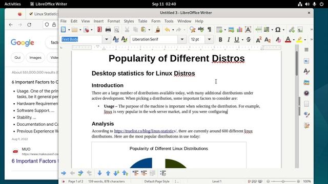 LibreOffice Writer смотреть онлайн