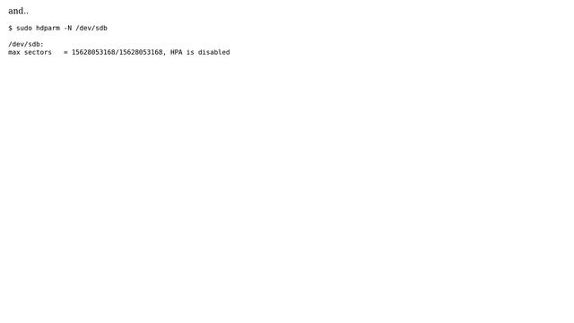 fdisk complains "The backup GPT table is corrupt, but the primary appears OK, so that will be... смотреть онлайн