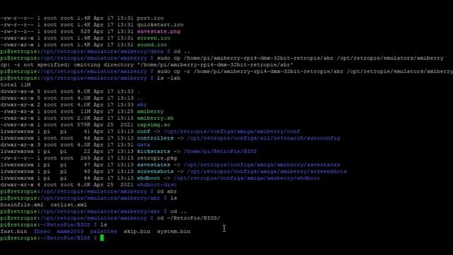 Amiberry v5 (April 2022) with RetroPie 4.8 смотреть онлайн