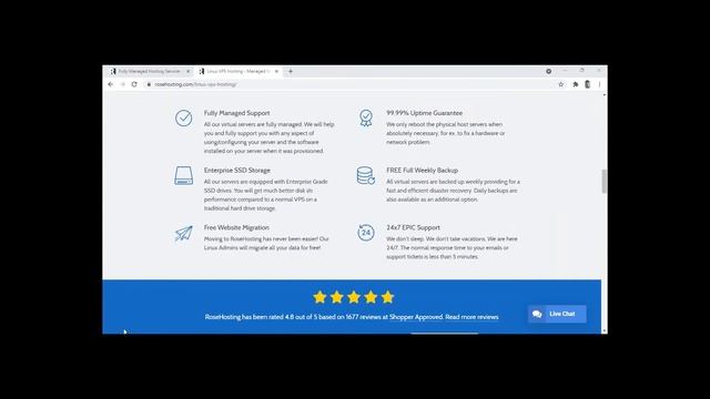 Shared Web Hosting & Linux VPS Hosting | RoseHosting Review смотреть онлайн
