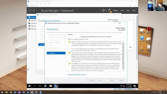IT: Entry Level Helpdesk (Renaming Server 2016 and Installing Active Directory) New Techs Part 2 смотреть онлайн