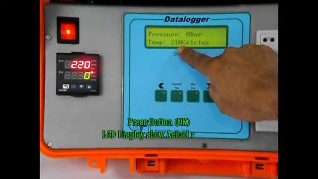 AFT DataLogger Setting Temperature Controller смотреть онлайн