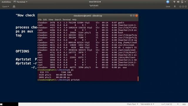 How check statistics for specific process? | Tamil Cloud смотреть онлайн