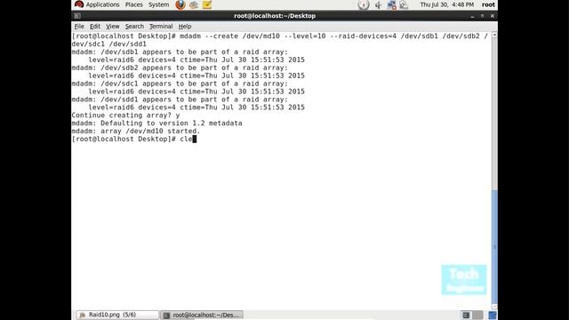 Concept and Configure RAID 10 (RAID 1 + RAID 0) in RHEL OS смотреть онлайн