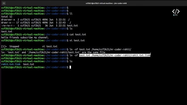 ln command in Linux with Examples | Linux Command in Hindi | shortcut in linux смотреть онлайн