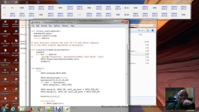 gpio emulator rotate смотреть онлайн