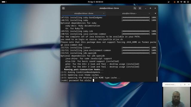 Installing brew on Arch Linux from the AUR смотреть онлайн