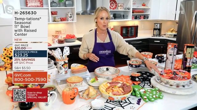 Temp-tations Presentable Table on QVC2 смотреть онлайн