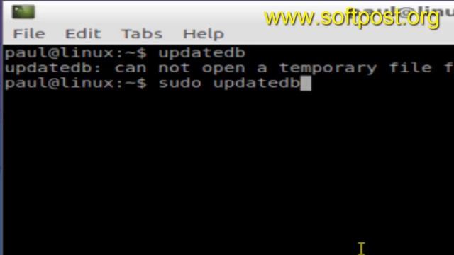 locate command is not working in BASH shell terminal смотреть онлайн