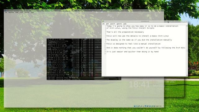 A basic installation of Arch Linux in under 8 minutes using Feliz смотреть онлайн