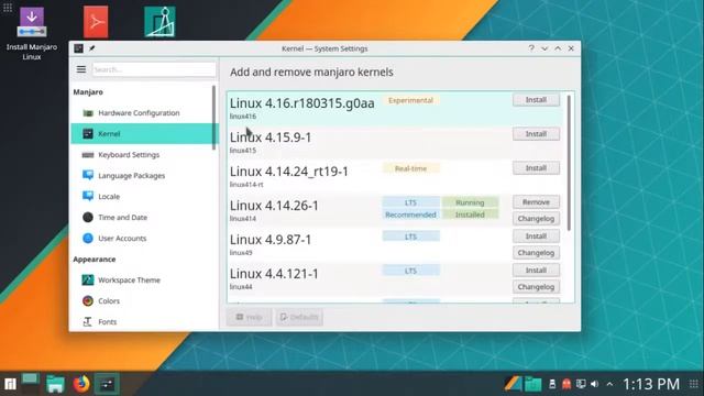 manjaro 17.1.7 (rc1) - KDE смотреть онлайн