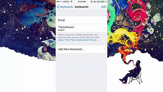 how to install color keyboard and custome themes ios 10.2 - 10 - 9/8/7 no jailbreak смотреть онлайн