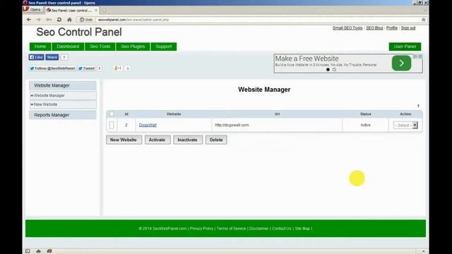 How to add Website to the SEO Panel смотреть онлайн