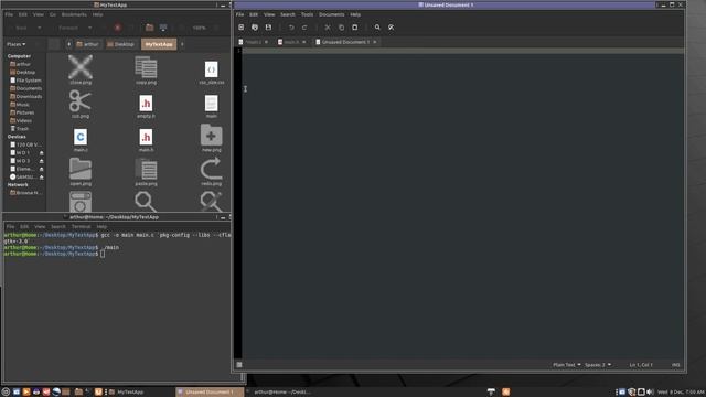 GTK GUI First Header File смотреть онлайн