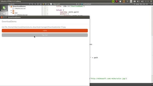 Ubuntu App Development Tutorials: Download Manager Basics and Integrating With Transfer Indicator смотреть онлайн