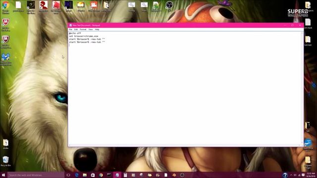 how to make a batch file shortcut for internet browser смотреть онлайн