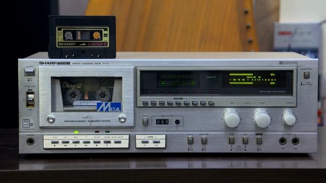 SHARP/OPTONICA RT-6 ￥59,800, 20Hz-19kHz, 1979 год. Редкая модель.