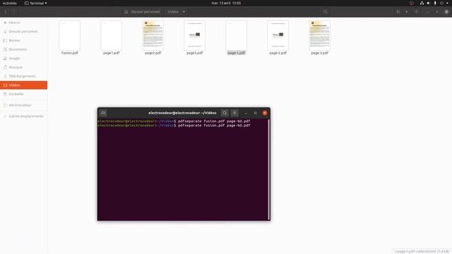 Comment séparer des PDF (LINUX) ? смотреть онлайн