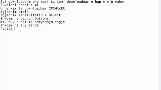 HOW TO CREATE A CFG FOR CS 1.6 смотреть онлайн