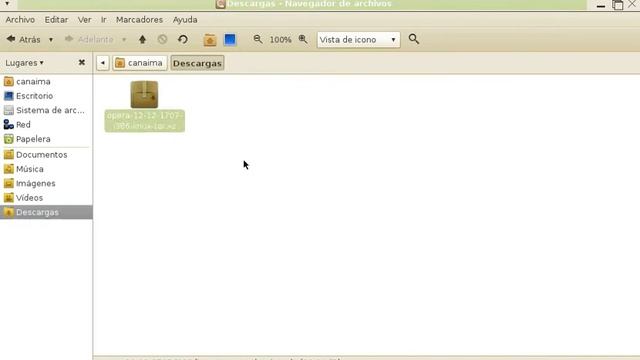Como descargar opera para linux(Canaima). смотреть онлайн