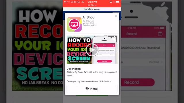 How to record your iPhone screen смотреть онлайн